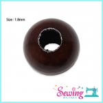 RING - CIRCLE SHAPE-WOOD-1.8MM(BROWN)